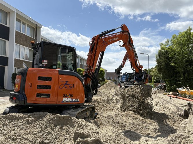 Mini-graafmachine Hitachi ZX65USB-6