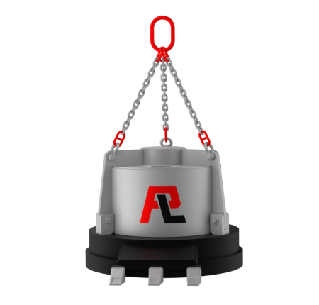 Hydraulische magneet Pladdet