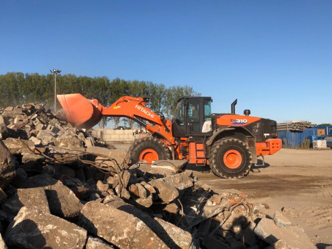 Wheel loader bucket