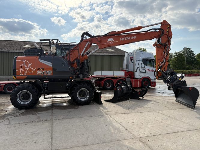 Mobiele graafmachine ZX150W-7