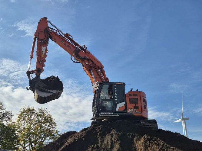 Graafmachine Hitachi ZX225 US-7 2P