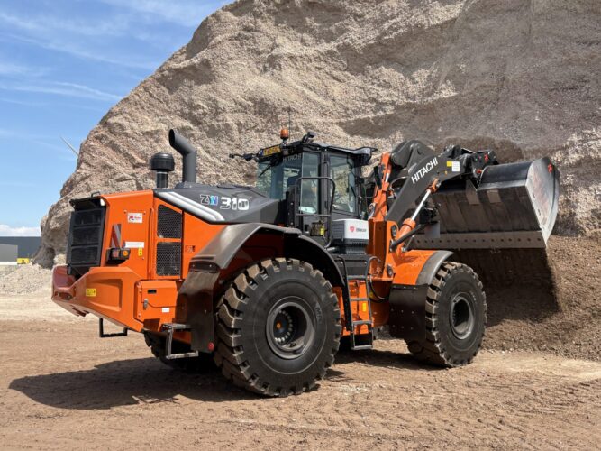 Hitachi wiellader ZW310-7