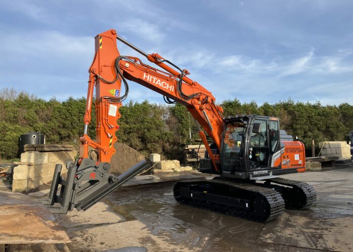 Pladdet Hitachi ZX160LC-7 2P rupsgraafmachine