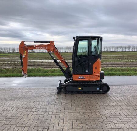 Hitachi ZX26U-6 mini-graafmachine