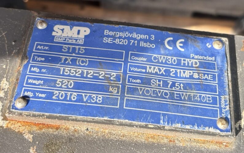 Topframe Volvo EW140B