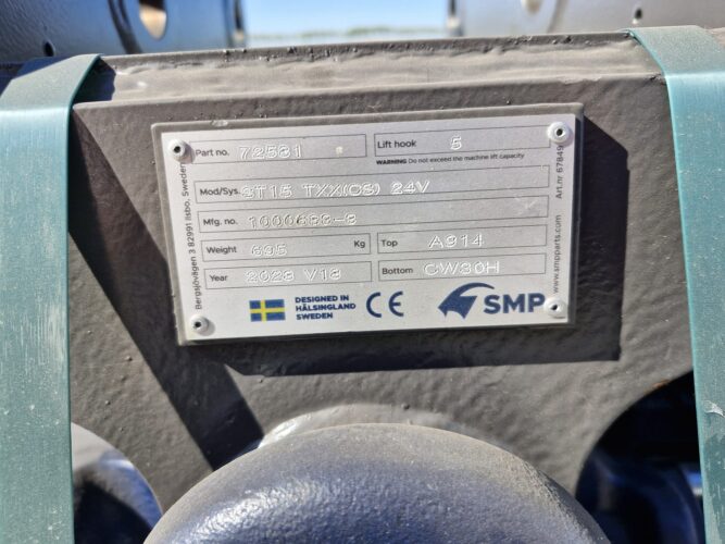Draaikantelstuk SMP ST15