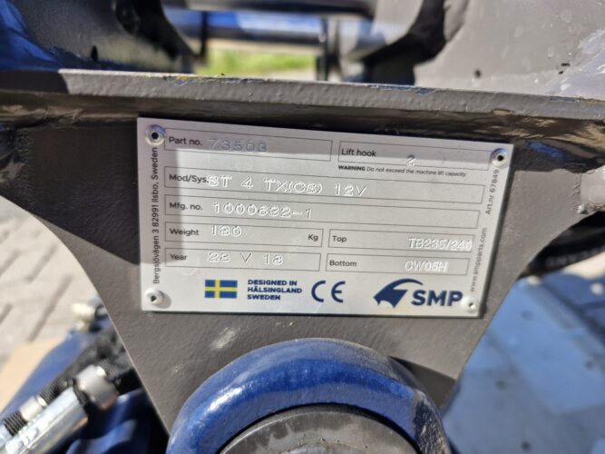 SMP ST4 draaikantelstuk