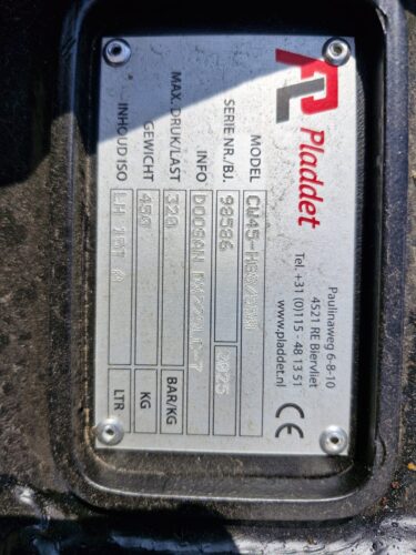Snelwissel CWC45 hydr. smal