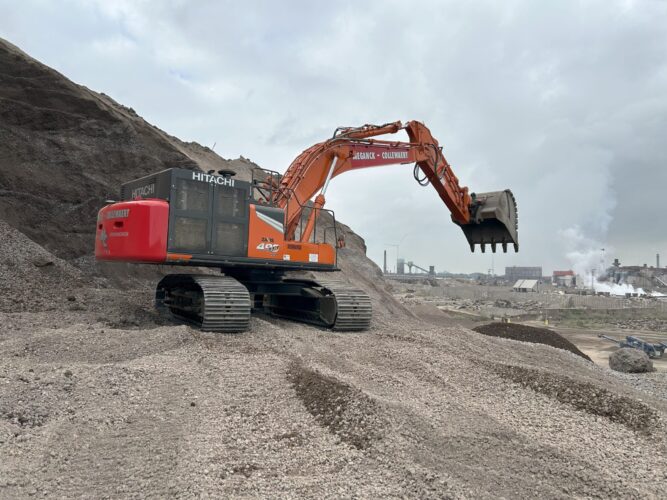 Rupsgraafmachine Hitachi ZX490-7