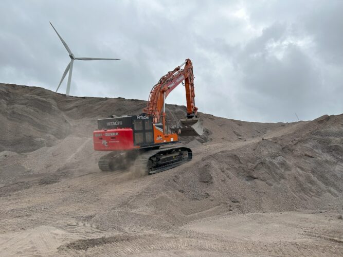Rupsgraafmachine Hitachi ZX490-7