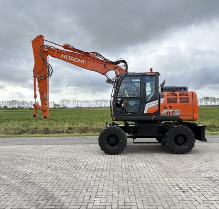 Hitachi ZX150W-7 mobiele graafmachine