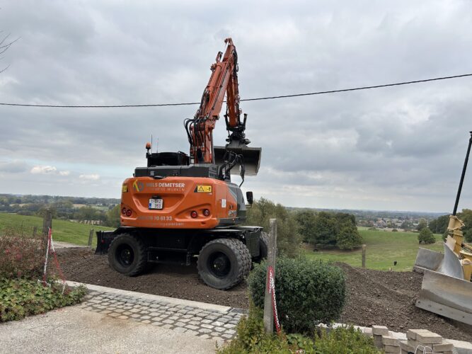 Graafmachine Hitachi ZX55W-7 2P