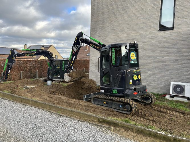 Hitachi ZX38u-6 minigraafmachine