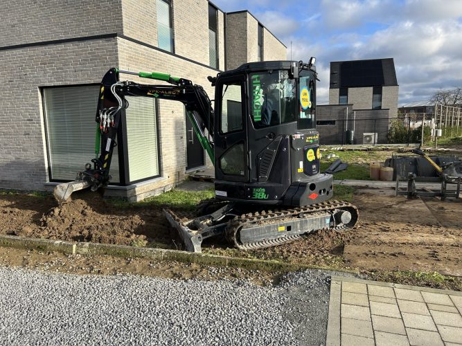 Hitachi ZX38u-6 minigraafmachine