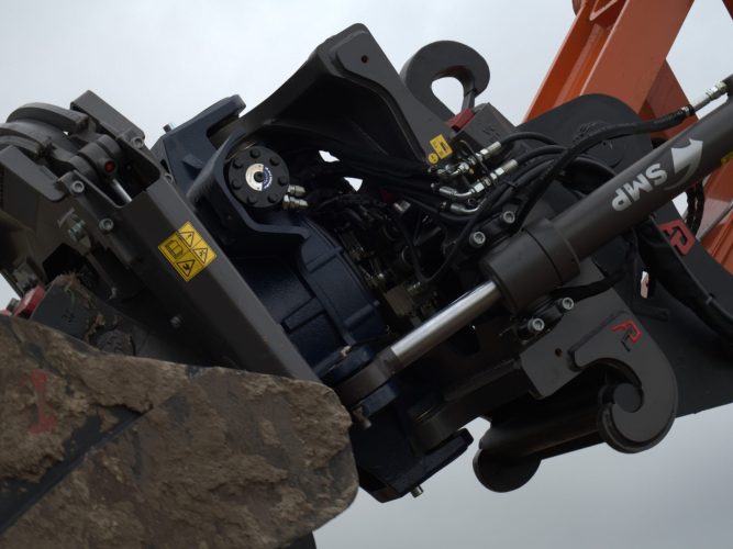 SMP Tiltrotator Pladdet