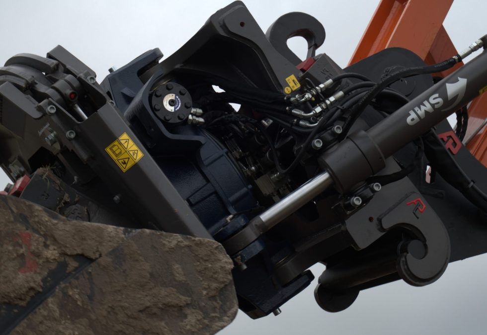 SMP Tiltrotator Pladdet