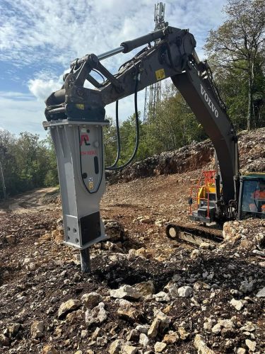 Hydraulische sloophamer graafmachine