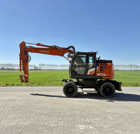 Hitachi ZX155W-7 mobiele graafmachine (1)