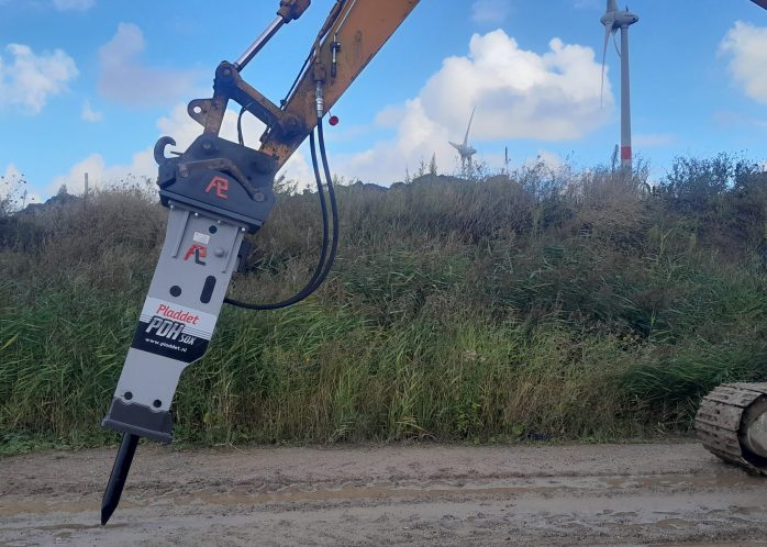 Hydraulische sloophamer graafmachine