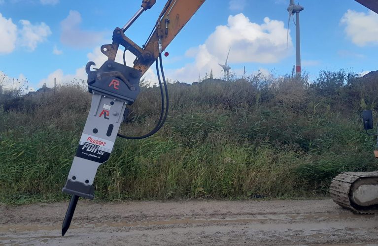 Hydraulische sloophamer graafmachine