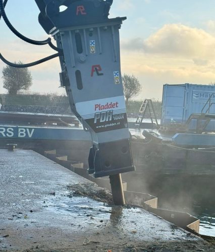 Hydraulische sloophamer graafmachine