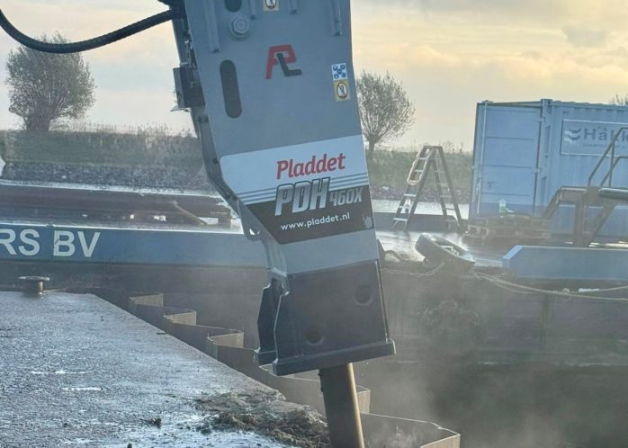 Hydraulische sloophamer graafmachine