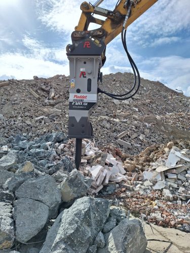 Hydraulische sloophamer graafmachine